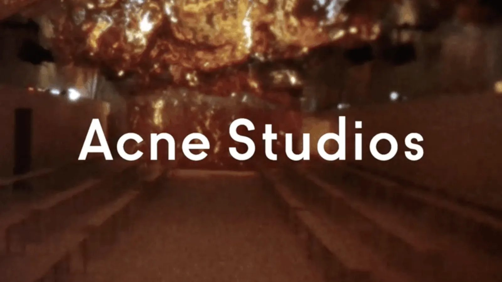 Acne Studios Women's Fall/Winter 2017 show Video Thumbnail