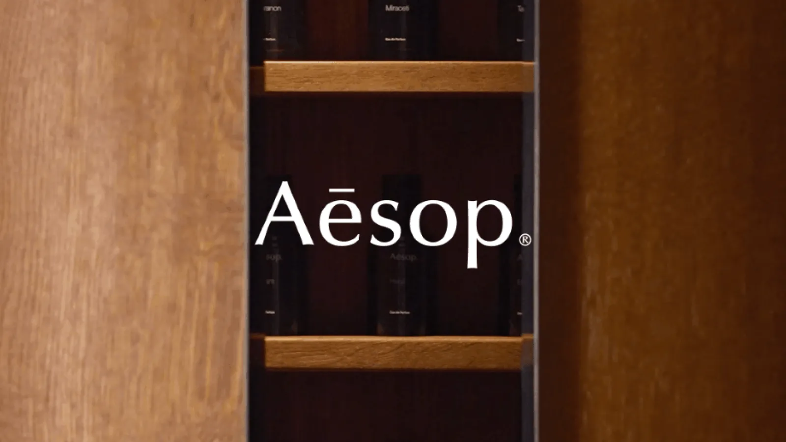Aesop: Fragrance Armoire Video Thumbnail