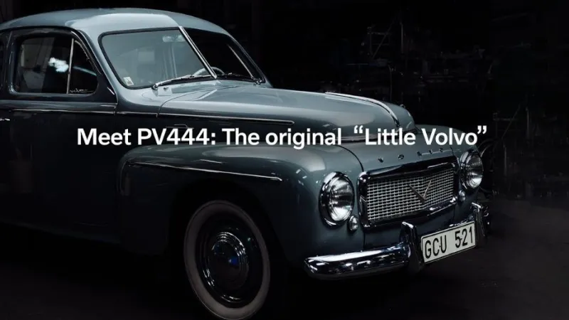 Volvo: Heritage Spotlight - PV444 Video Thumbnail